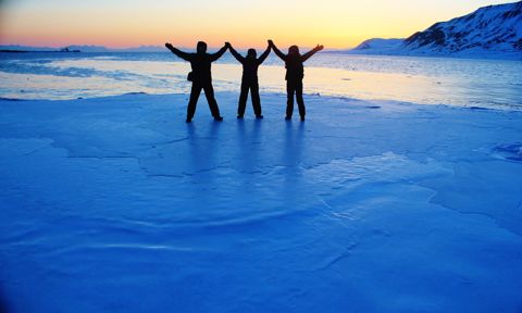 Michal Katka Ziva In The Arctic Twilight Svalbard Norway 2