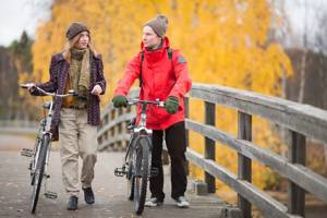 Students in Lapland, Finland