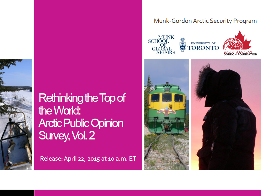 Rethinking the Top of the World - cover page