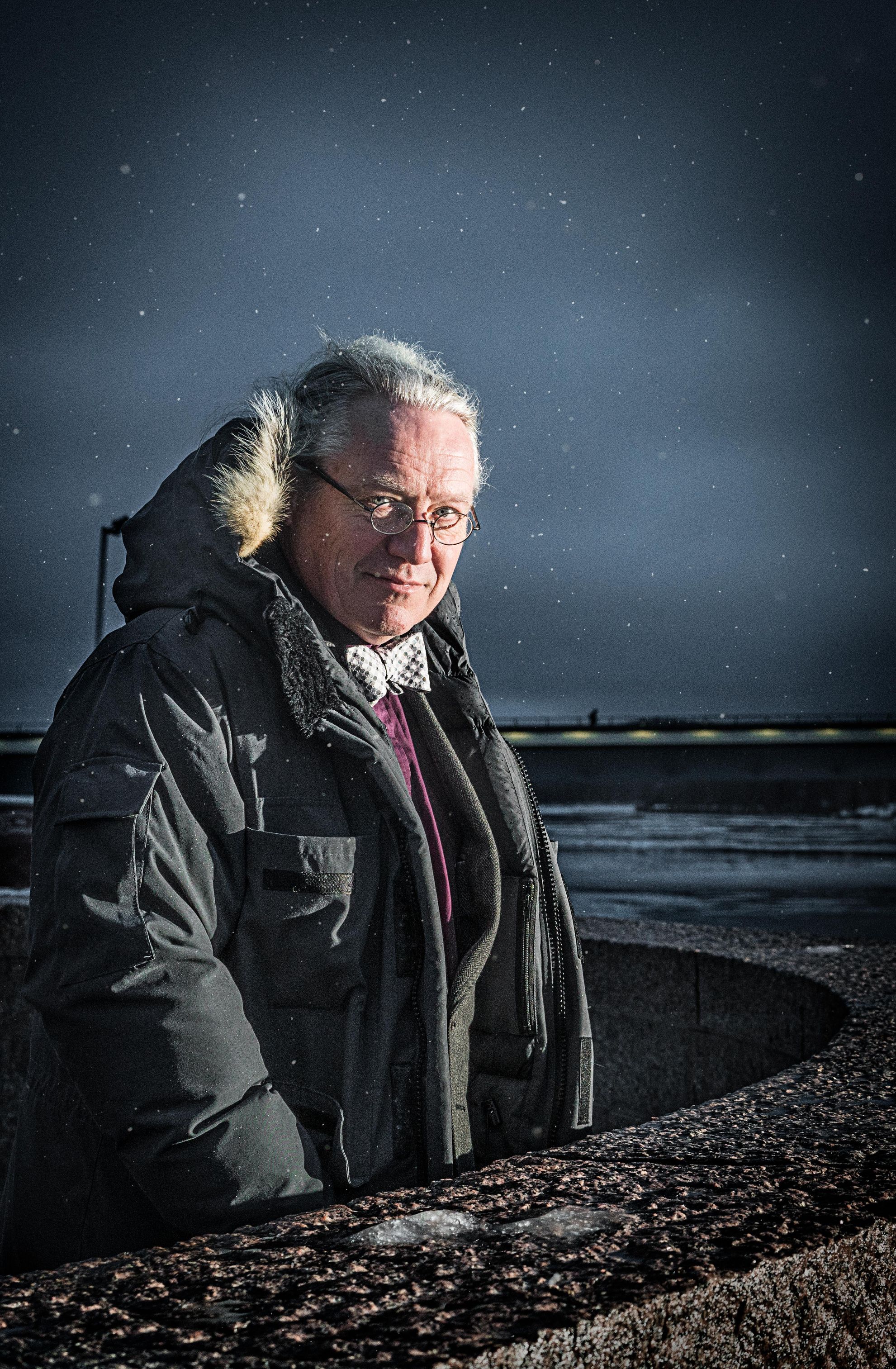 Lars Kullerud - Rovaniemi Dec 2015. Overlay edit.