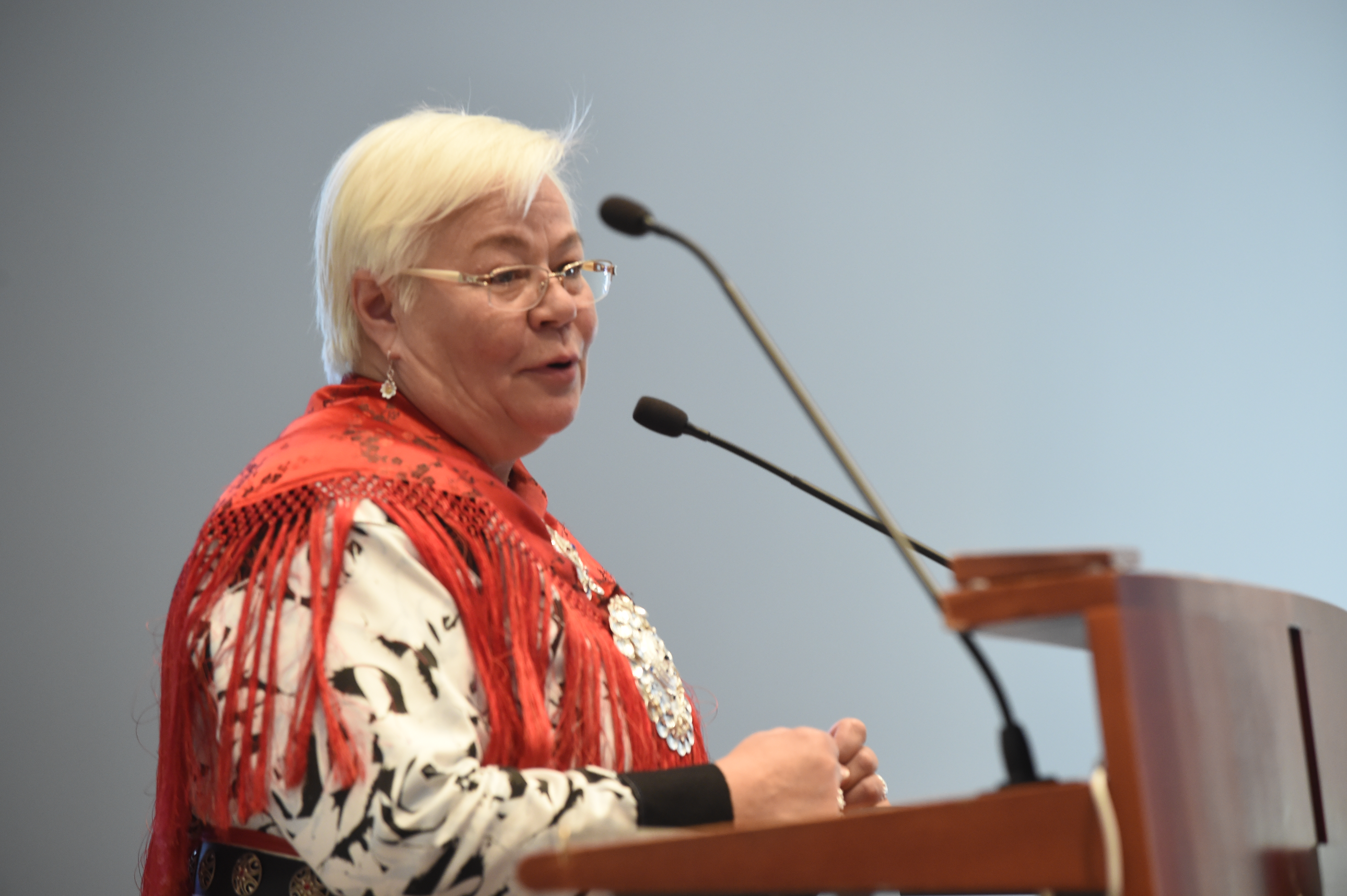 Council of UArctic Chair Liisa Holmberg  PHOTO: Juha Sarkkinen