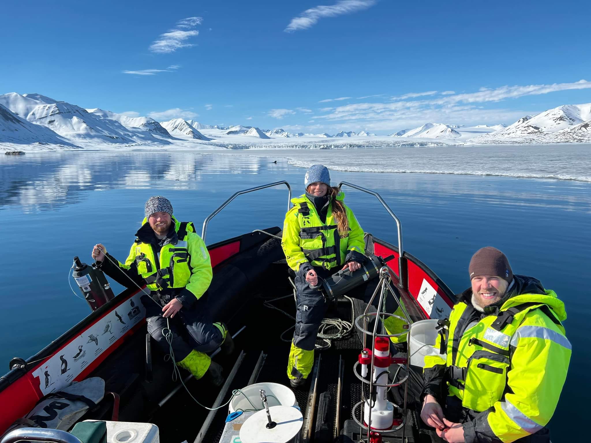 Isfjorden sampling in Borebukta (Isfjorden transect)