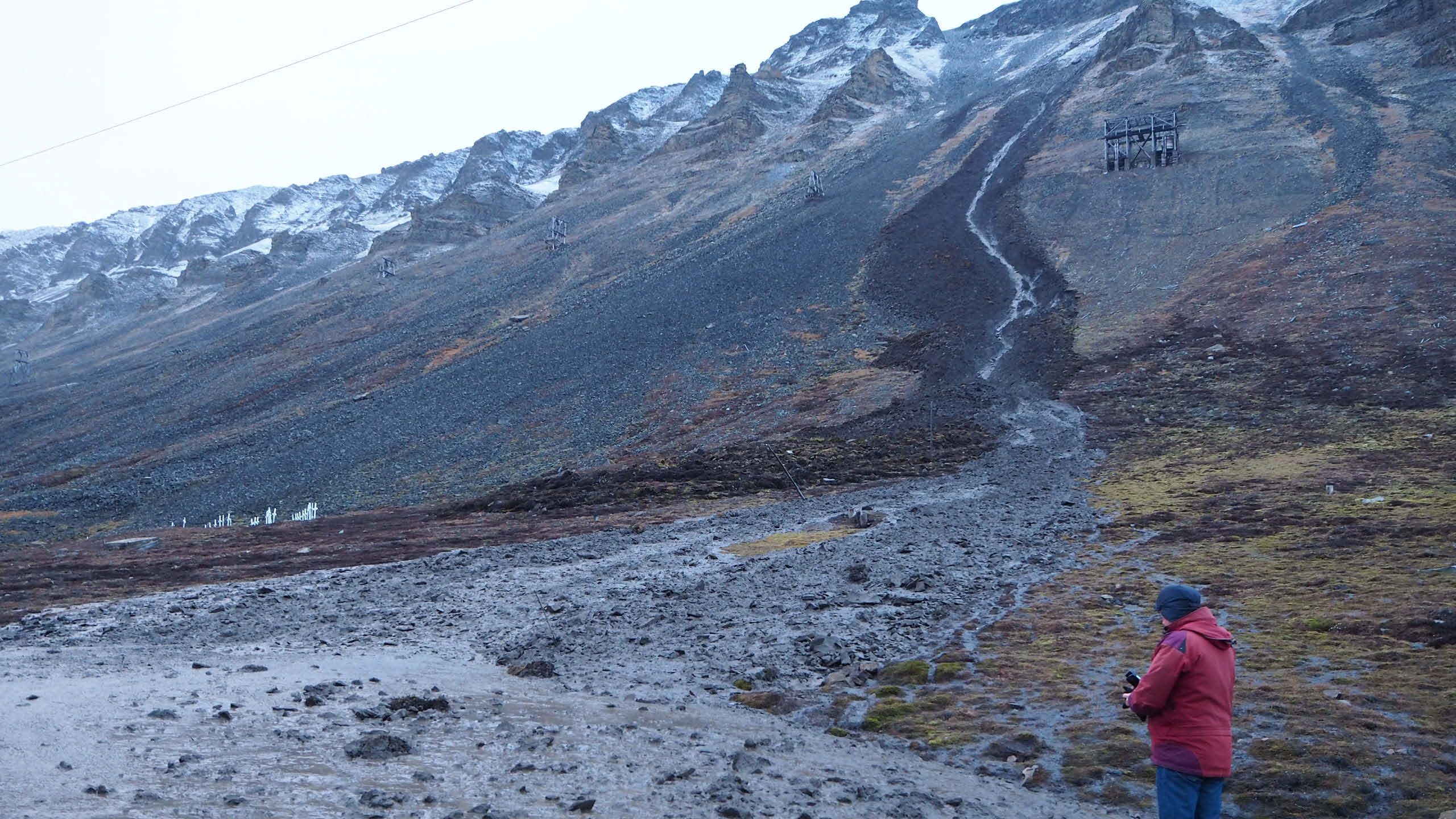 Landsliding Svalbard