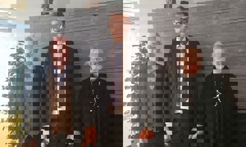 From left to right: UArctic President Lars Kullerud, newly appointed Executive VP Jouko Niinimäki, UArctic Secretary General Outi Snellman