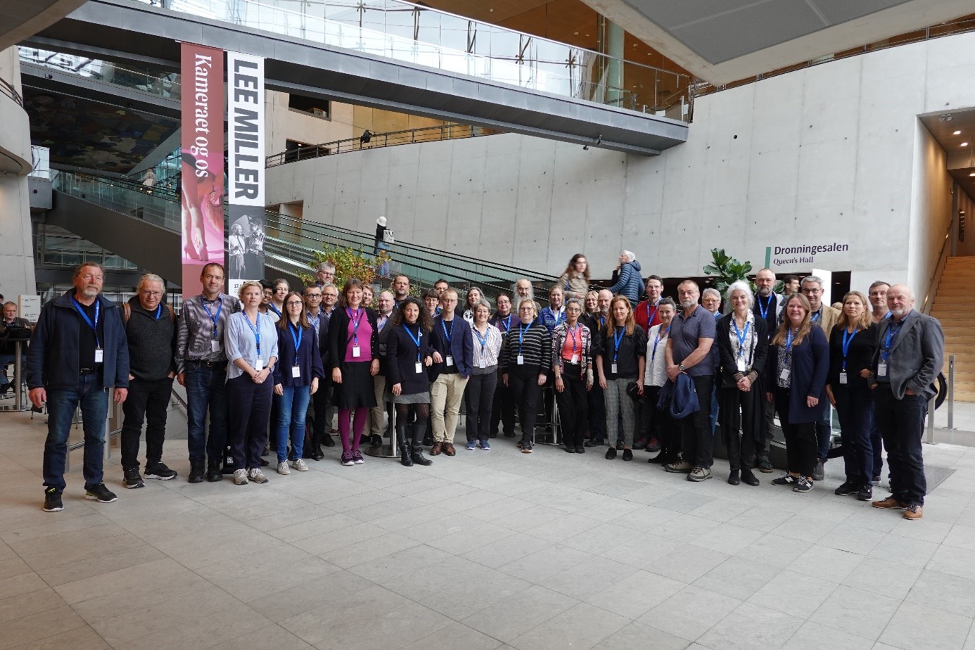 Bridging the Fram Strait workshop participants at the Royal Library in Copenhagen in October 2022, Denmark.